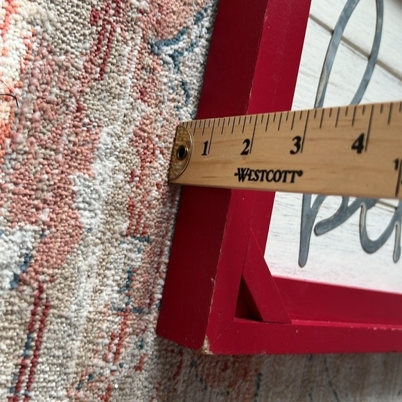 Believe Farm House Distressed Wood Sign New With Tags - Picture 9 of 9